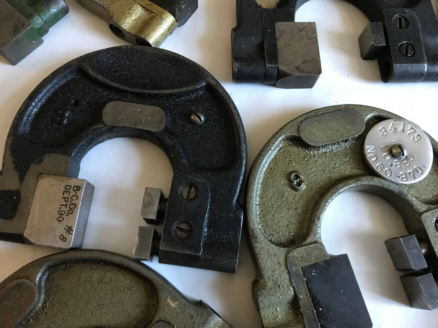 Lot 14 Size 3 Adjustable Snap Go No Go Gage,G0-1,Gtd,Sheffield,Standard .809,Sd