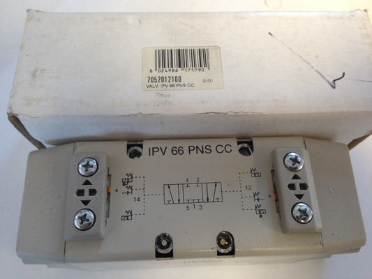 New Metal Work 7052012100 Pneumatic Manifold Valve, Size 2, Ipv 66 Pns Cc,Dc