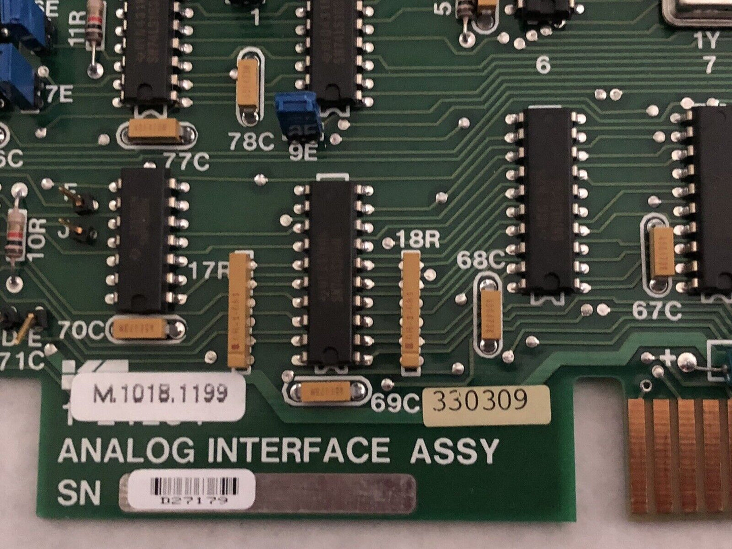 Kt Kearney Trecker M.1018.1199,Spe-156,129776,1-21234 Analog Interface Board,Di