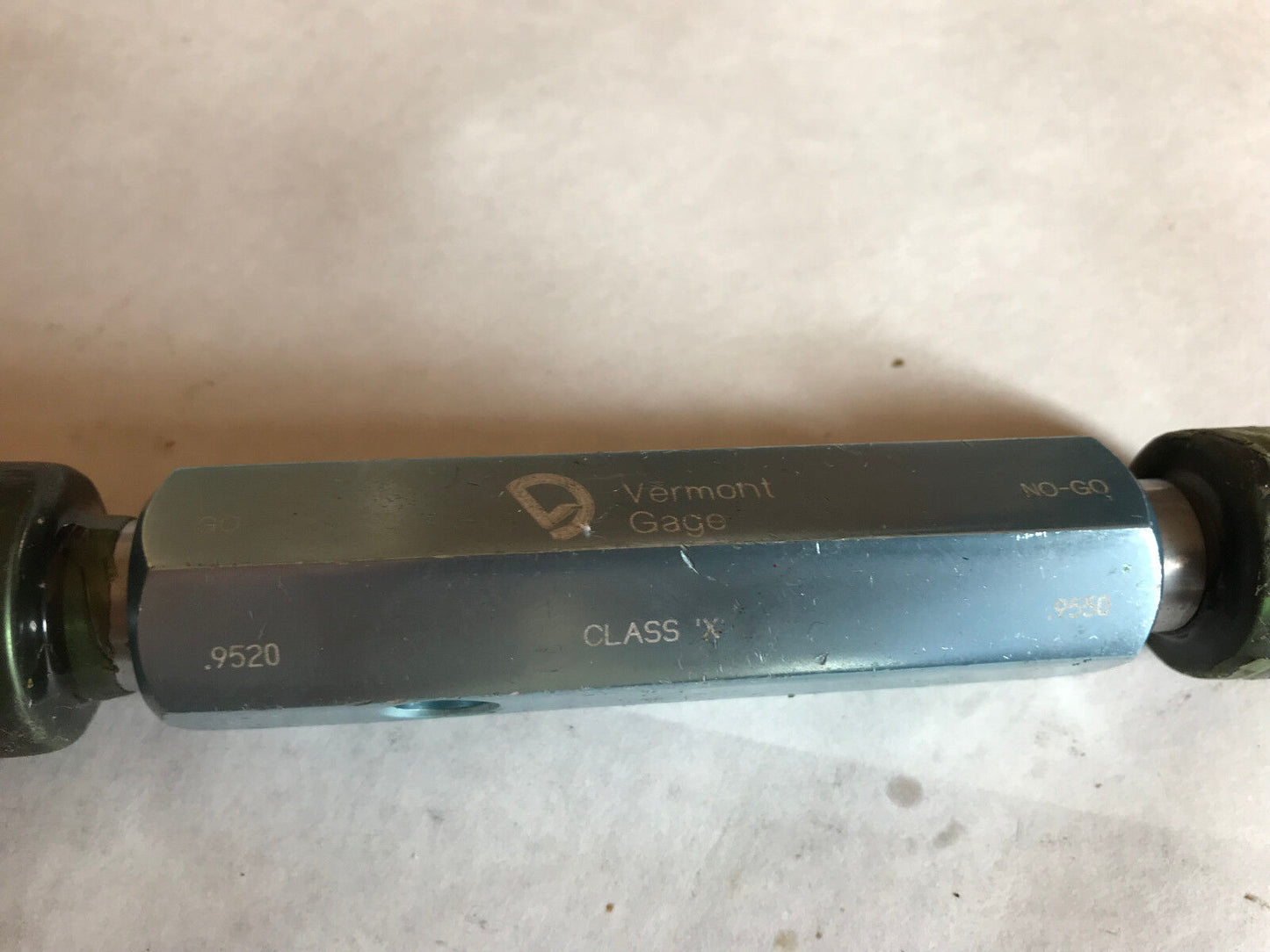 The Pipe Machinery 9520 Inspection Gage Go No Go Plug Gage .9520 .9550,Ag