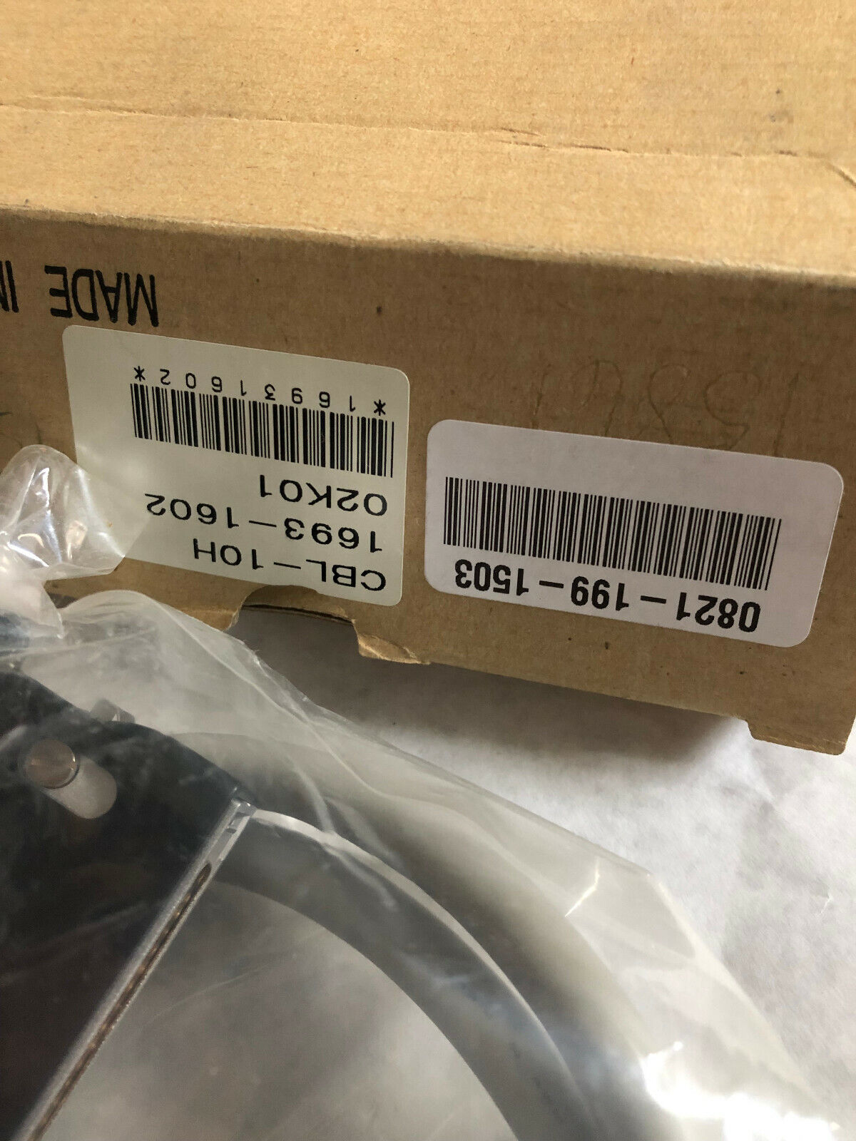 New Hitachi Cbl-10H Cpu & Ioc (In),1693-1602 Programmable Controller Cable,Fa