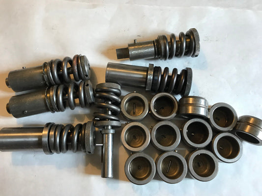 Lot 3 Sets Wilson Thin Rectangle Punches & Dies Wt .062X.750,.080X.18,.076,Ad