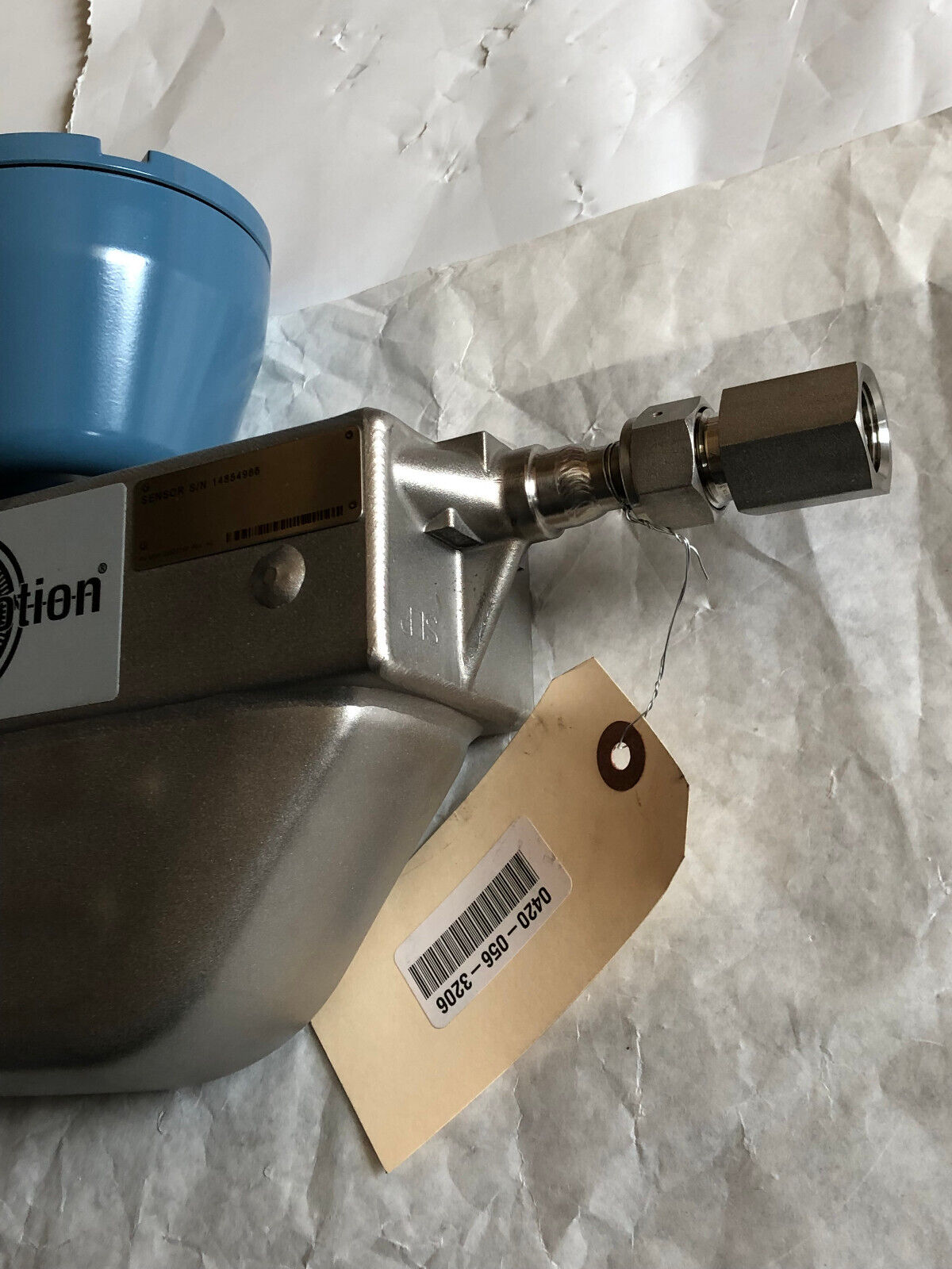 New Micro Motion F025s319cqfaezzzz Csa Dual Seal,Mass Flow Sensor,Flow Cal,An