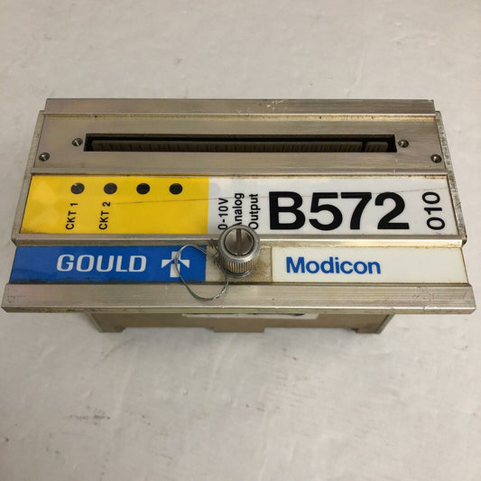 Gould B572 Modicon B572 010 Output Module 0-10V Analog As-B572-010,Cx,Cy