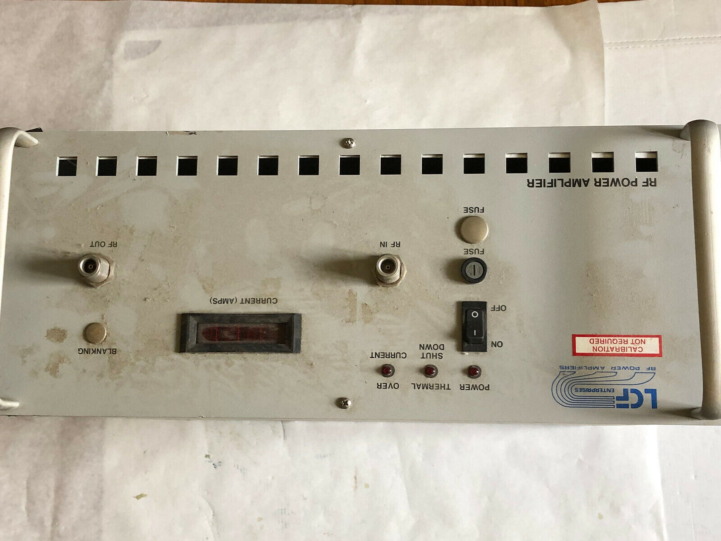 Lcf A041,Lcf Enterprises Model A041 Rf Power Amplifier Module,Lcf Ao41,Be