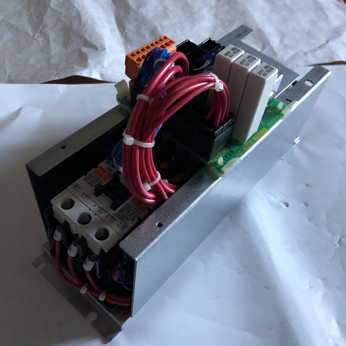 New Fanuc A05b-2502-C400 E Stop Unit, Fanuc A20b-1008-0740/03B,Ej