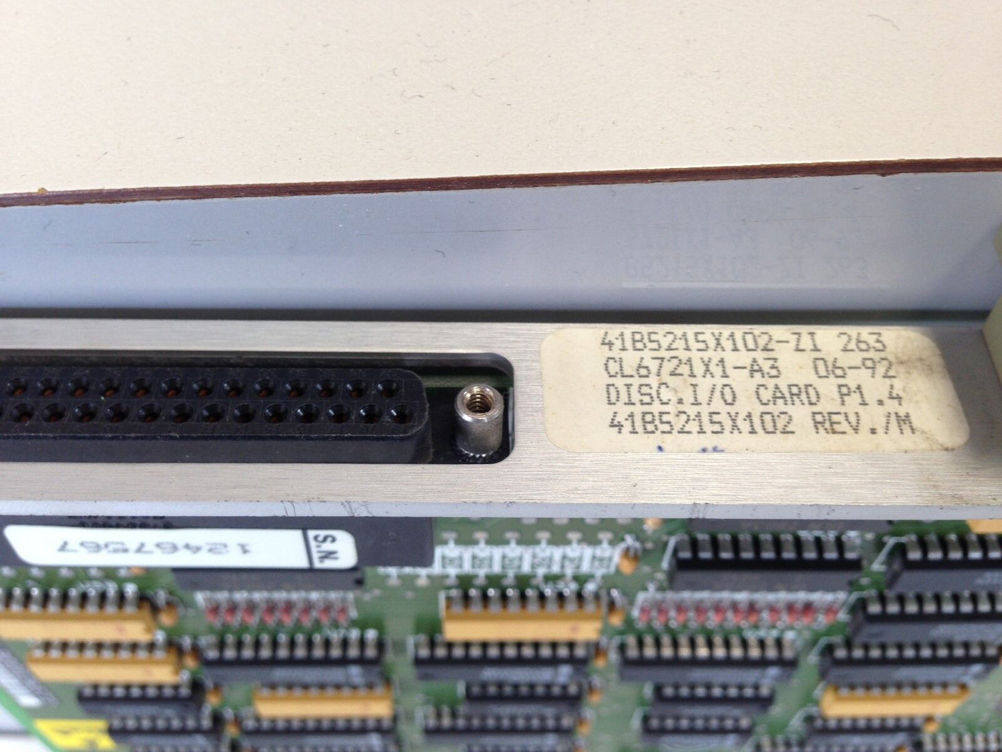 Fisher-Rosemount Cl6721x1-A3,41B5111 Pwb Discrete I/O Card P1.4,Pss 9223,Ta