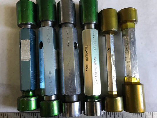 Lot Plug Gage Go Nogo Van Keuren .1.1470,1.1500,1.1100,1.1156,1.140,1.170,Es