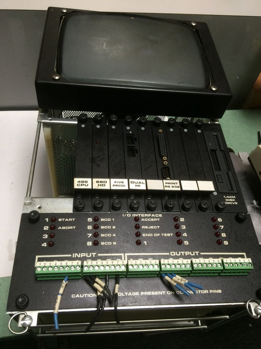 Uson Series 4000 Ltx Tester,Leak Tester Assembly,Monitor,486 Cpu,88D Hd,Rs232,Bv