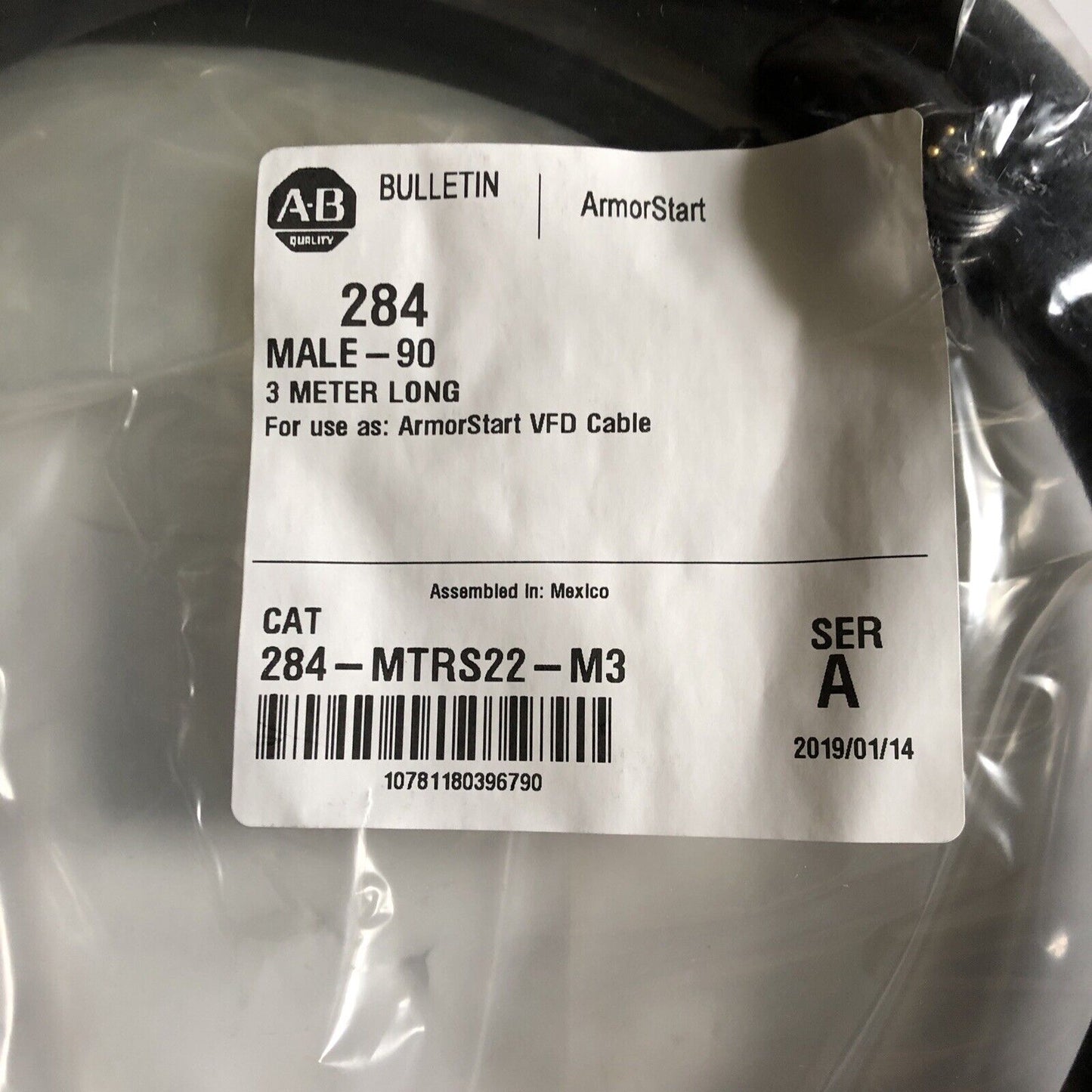 New Allen Bradley 284E-Fvd2p3z-10-Rrn-Db1-Sbw,280E-10-R Variable Drive,Br