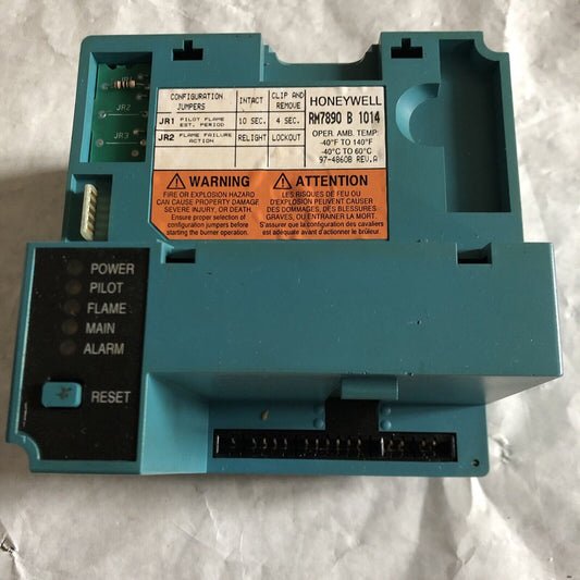 Honeywell Rm7890 B 1014 Burner Control Controller, Rm7890b 1014,Al