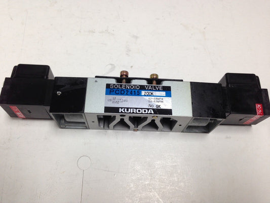 New Kuroda Pcd2415 200K Pcd2415-Nb-200Gk Solenoid Valve No. Gk,Dl