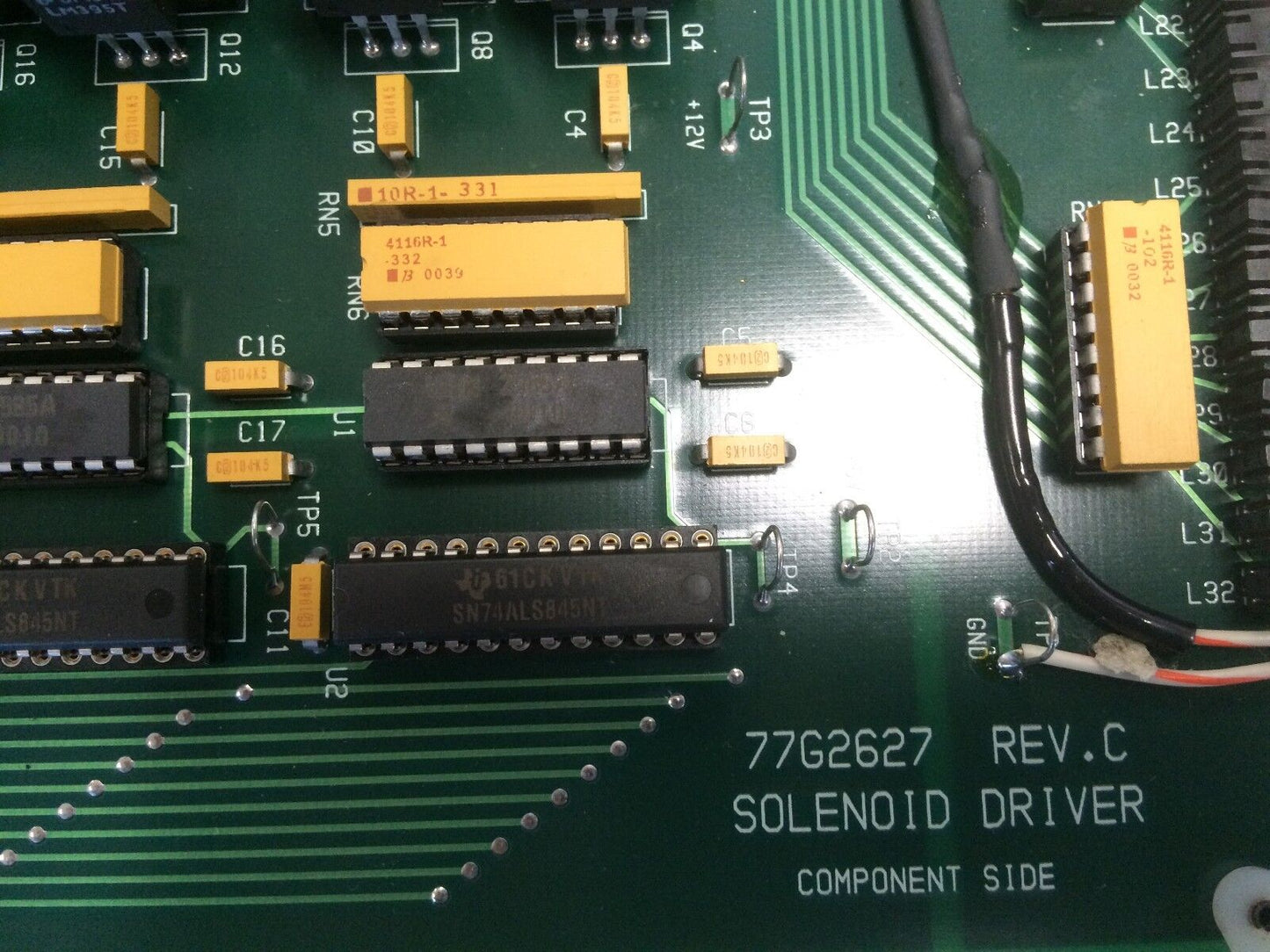 Ibm Driver Circuit Board 77G2627 Rev.C Solenoid Driver Ly4900,Bp