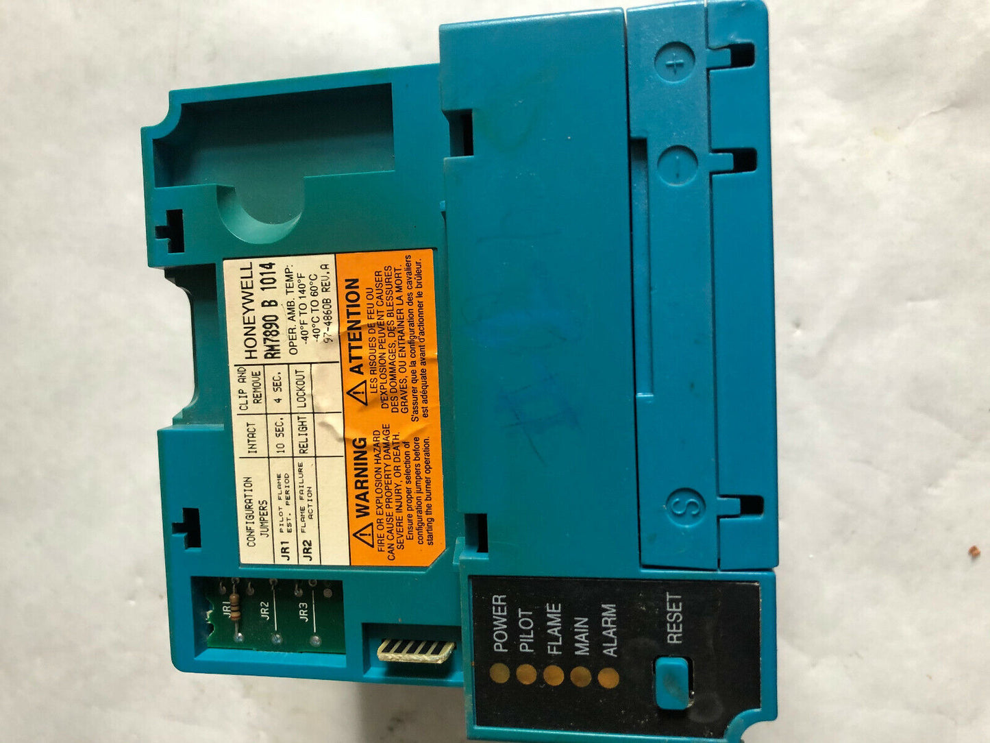 Honeywell Rm7890b1014,Q7800a1005 Dynamic Self-Check Amplifier R7847c1005,Sv