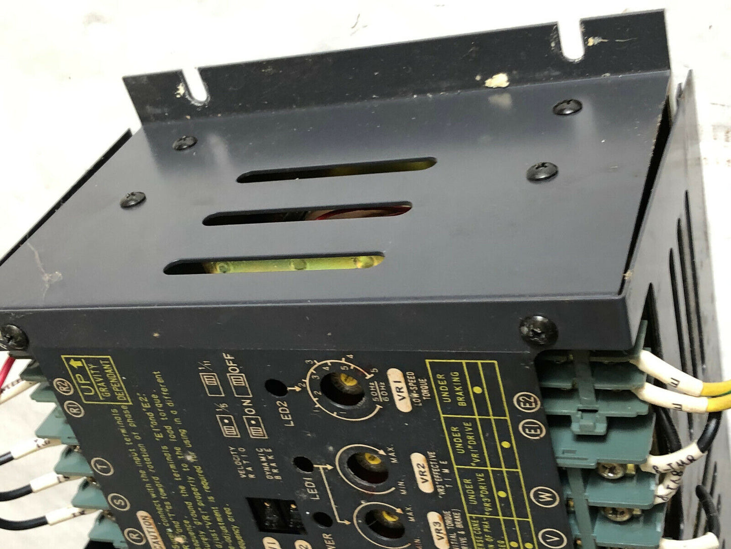 Reliance Electric Fs-A Electronic Speed Reducer,200/220 V,Fine Stop Fs A,Ha,Ev