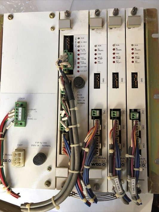 Wtc Nb01-D10a Welding Plc Controller, Ga03-T18a Unit Set ,Fk