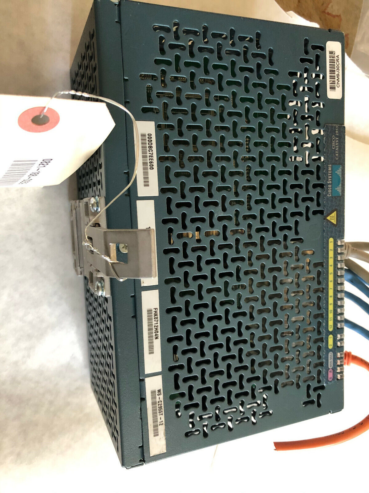 Cisco Cnm9d30cra Catalyst 2955,Cisco Ws-C2955t-12, Ethernet Switch,Eb,Ay