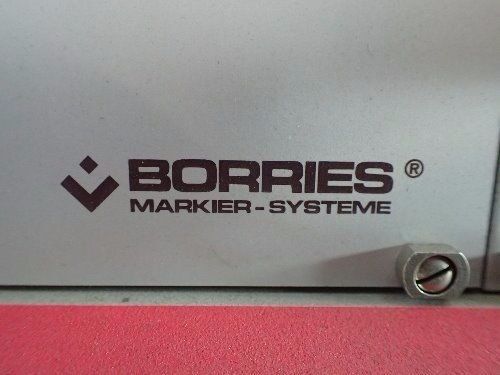 Borries Markier-Systeme Sys63te/Mr 810.0006,Borries 810.0006 Controller,Boxym,Aa