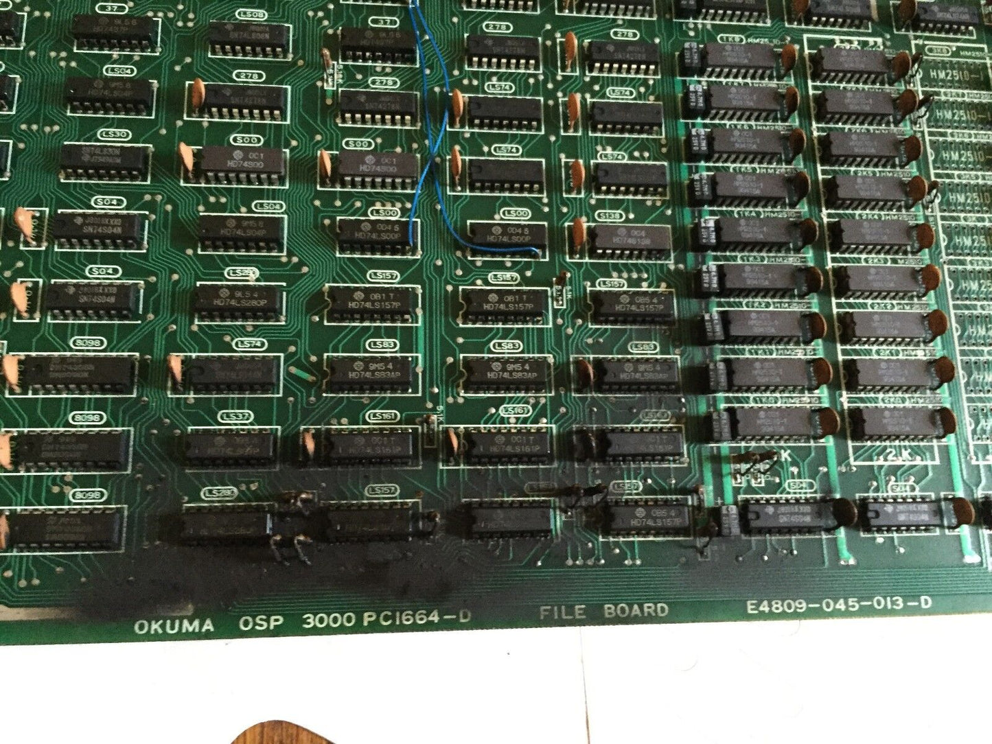 Okuma Osp3000 Pc-1664-D  E-4809-045-013-D File Board,;(Next Day Air Shipping),Fm