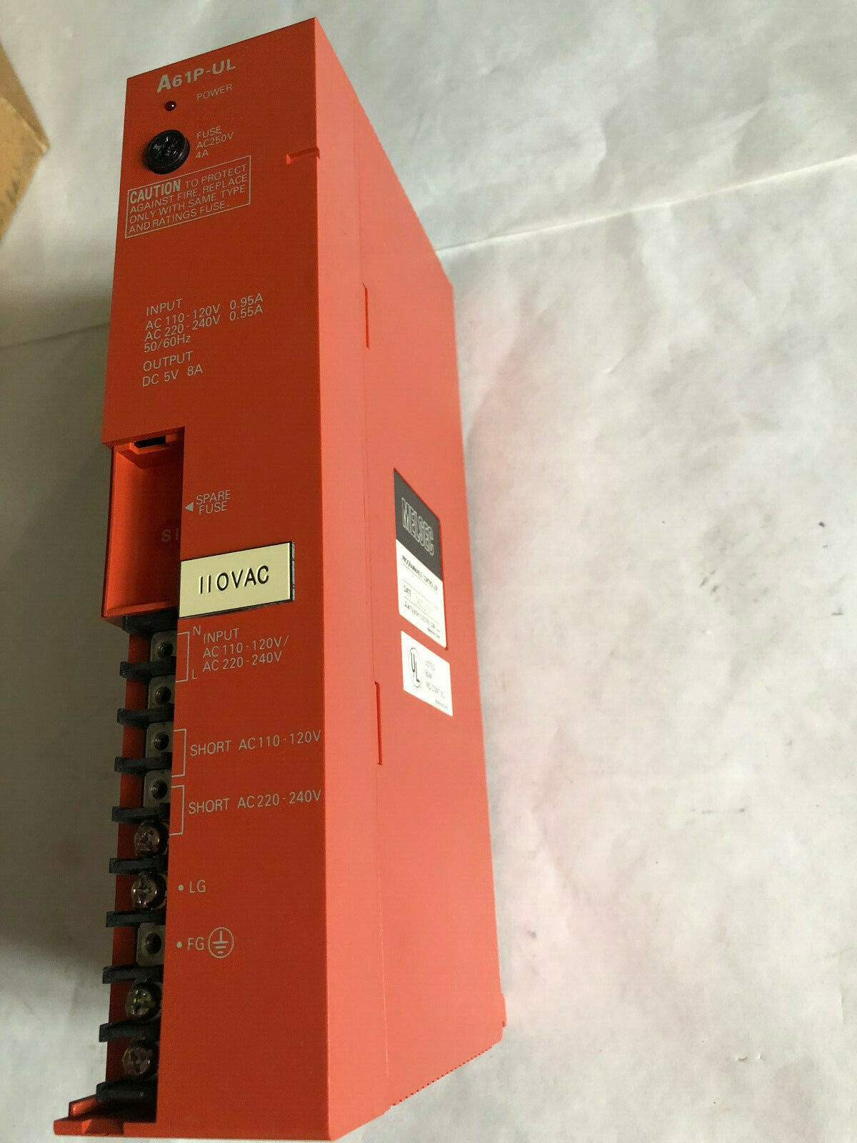 New Mitsubishi Electric A61p-Ul Plc Power Supply,L723888-119,Eg