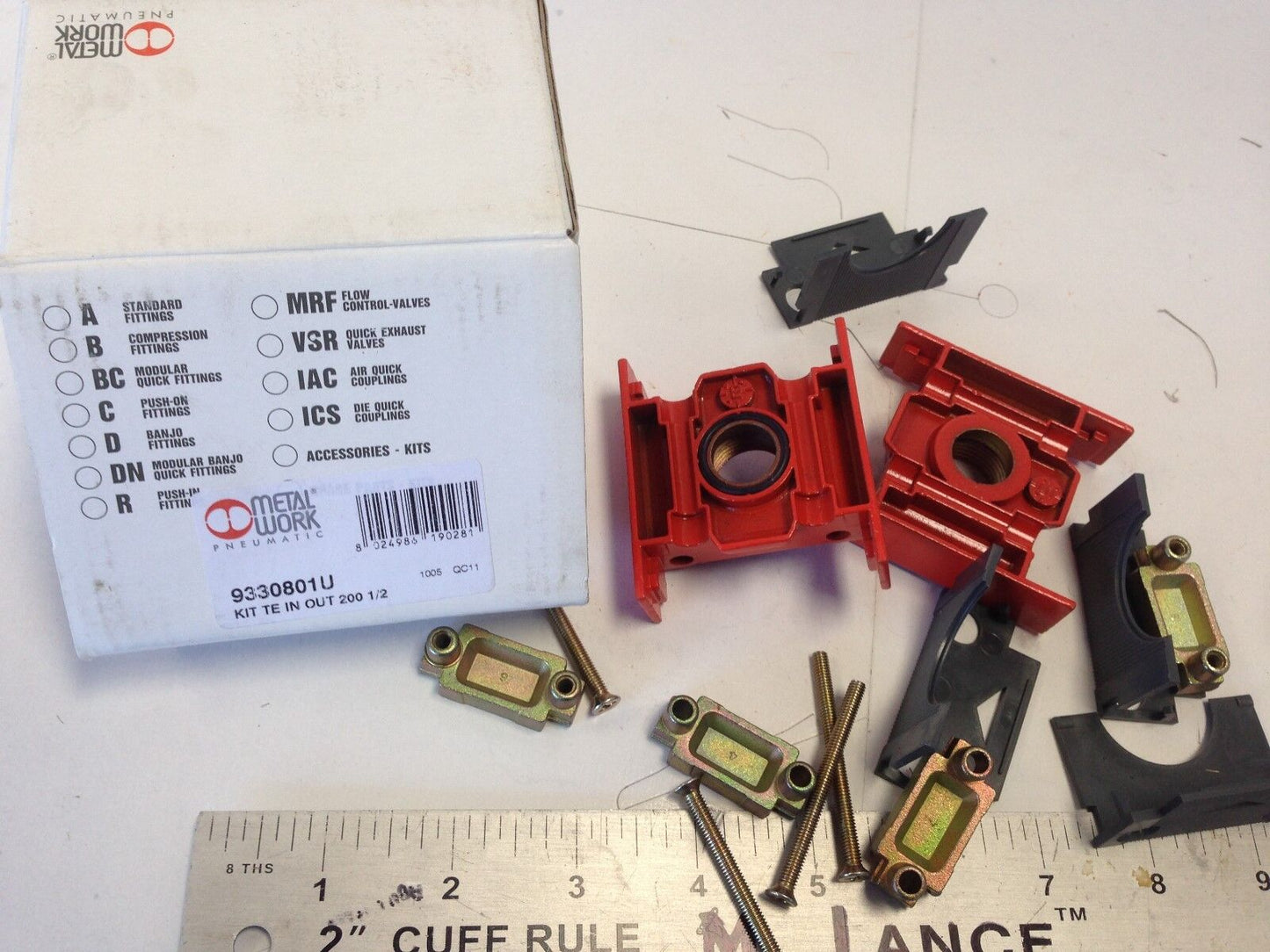 Metal Work 3481005Ua Pneumatic Lubricator Lub 200 & 1/2" Npt 9330801U Kit,Dg