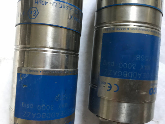 Lot 2 Dynisco 2242Sy13p20eaddbcazz Transducer 24Vdc, Range: Urv 3000/3000 Psi,Eq