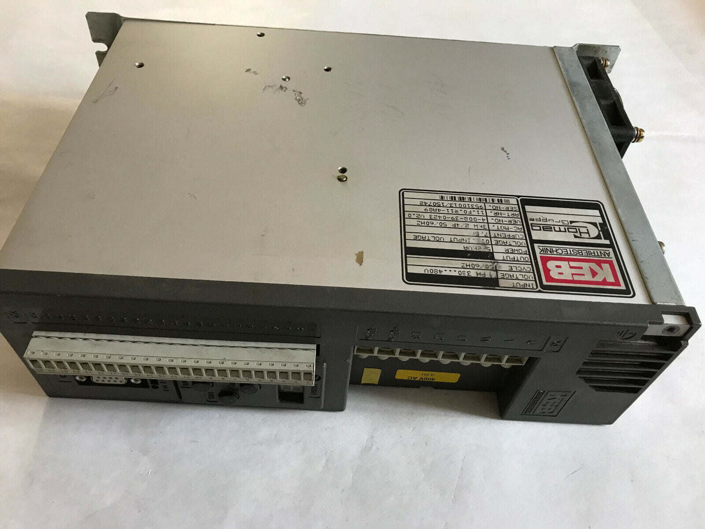 Keb 11.F0.R11-4A09, 4-008-39-0423 V2.0 Combivert Inverter, Power 5.2 Kva,Sm