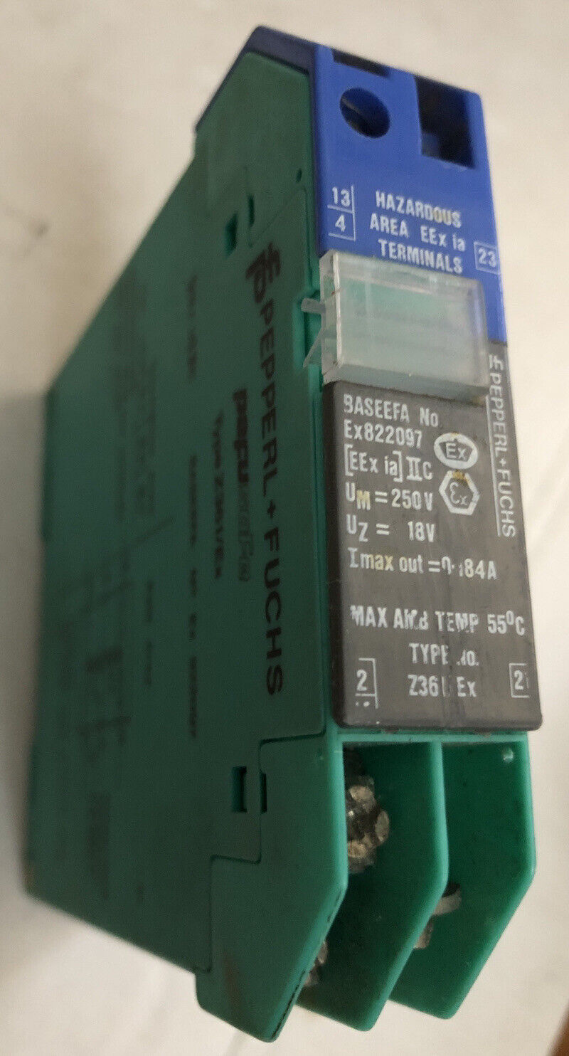 Pepperl & Fuchs Z361/Ex ,Ex822097   Barrier Device,Cs