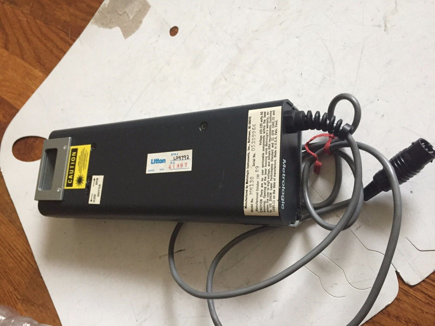 Metrologic Mh130 Barcode Scanner,Ed