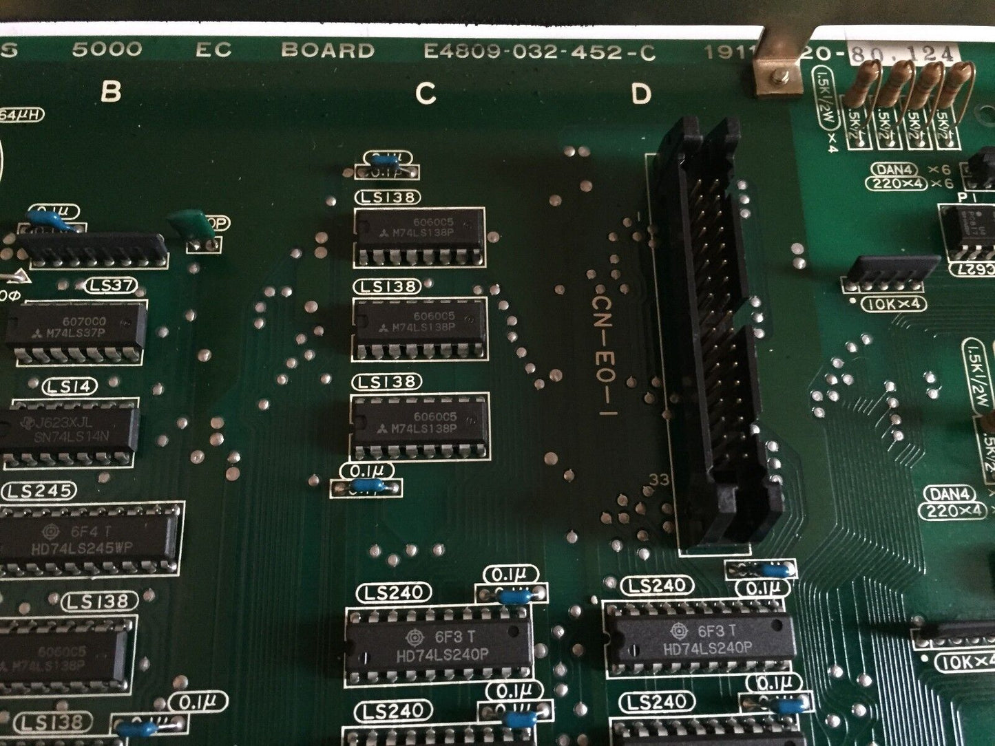 Okuma E4809-032-452-C 1911-1120,Opus 5000 Ec Board, Okuma Opus 5000,Bh,Bv