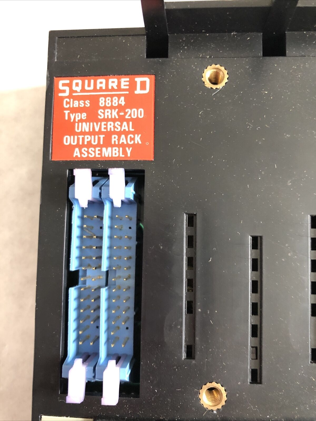 New Sy/Max Rack Assembly Symax 20 Universal Class 8884,Square D 8884 Srk-200,De