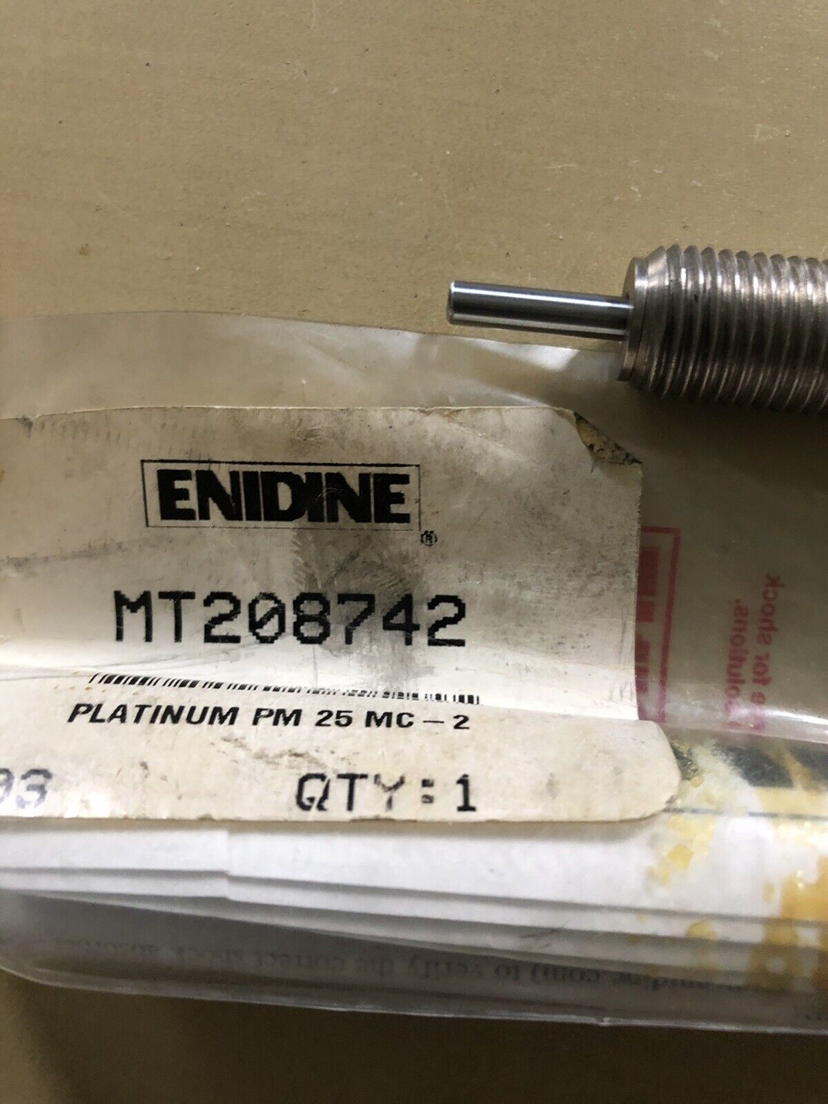New Enidine Mt208742 Platinum Pm 25 Mc-2 Hydraulic Shock Absorber,Es