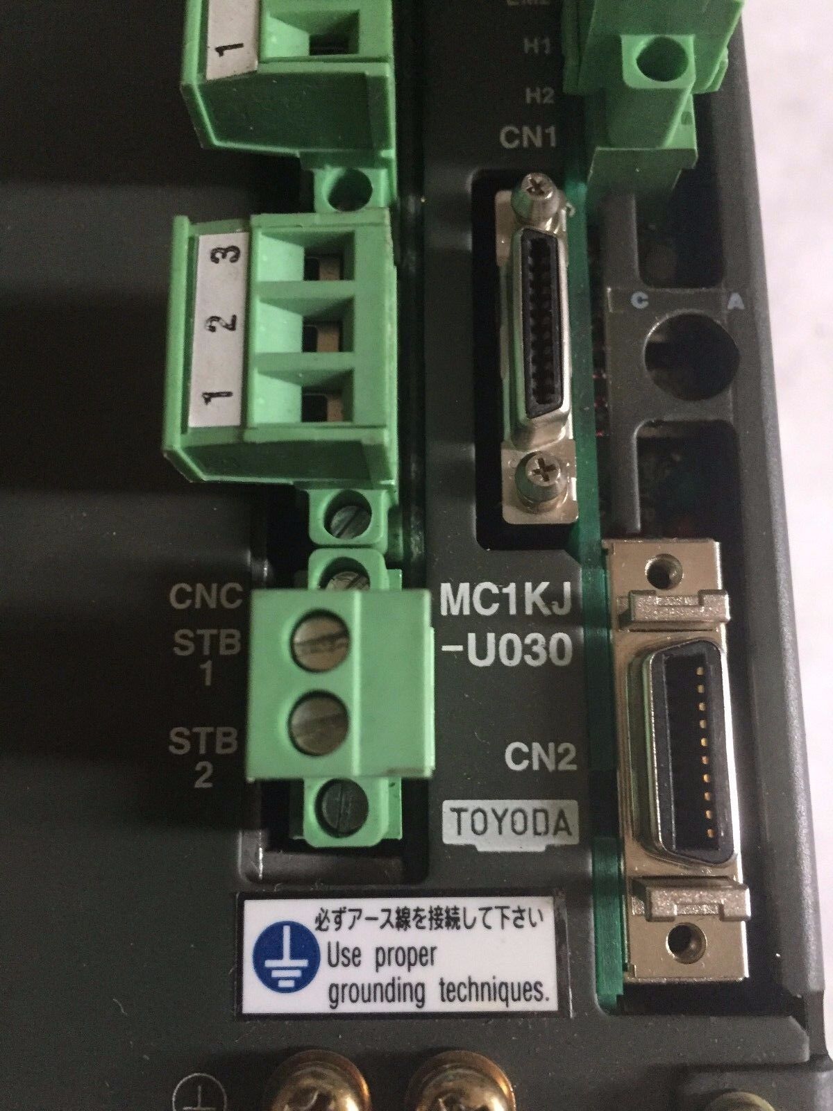 Toyoda Mc1kj-U030v Servo Amplifier Controller,Mc1kj-U030,Py2a030n0xxxc00,Ak