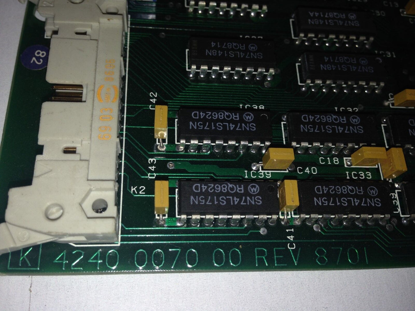 New Atlas Copco 4240 0070 00 Rev 8701 Terpo I/O Module,4240007000,Fj