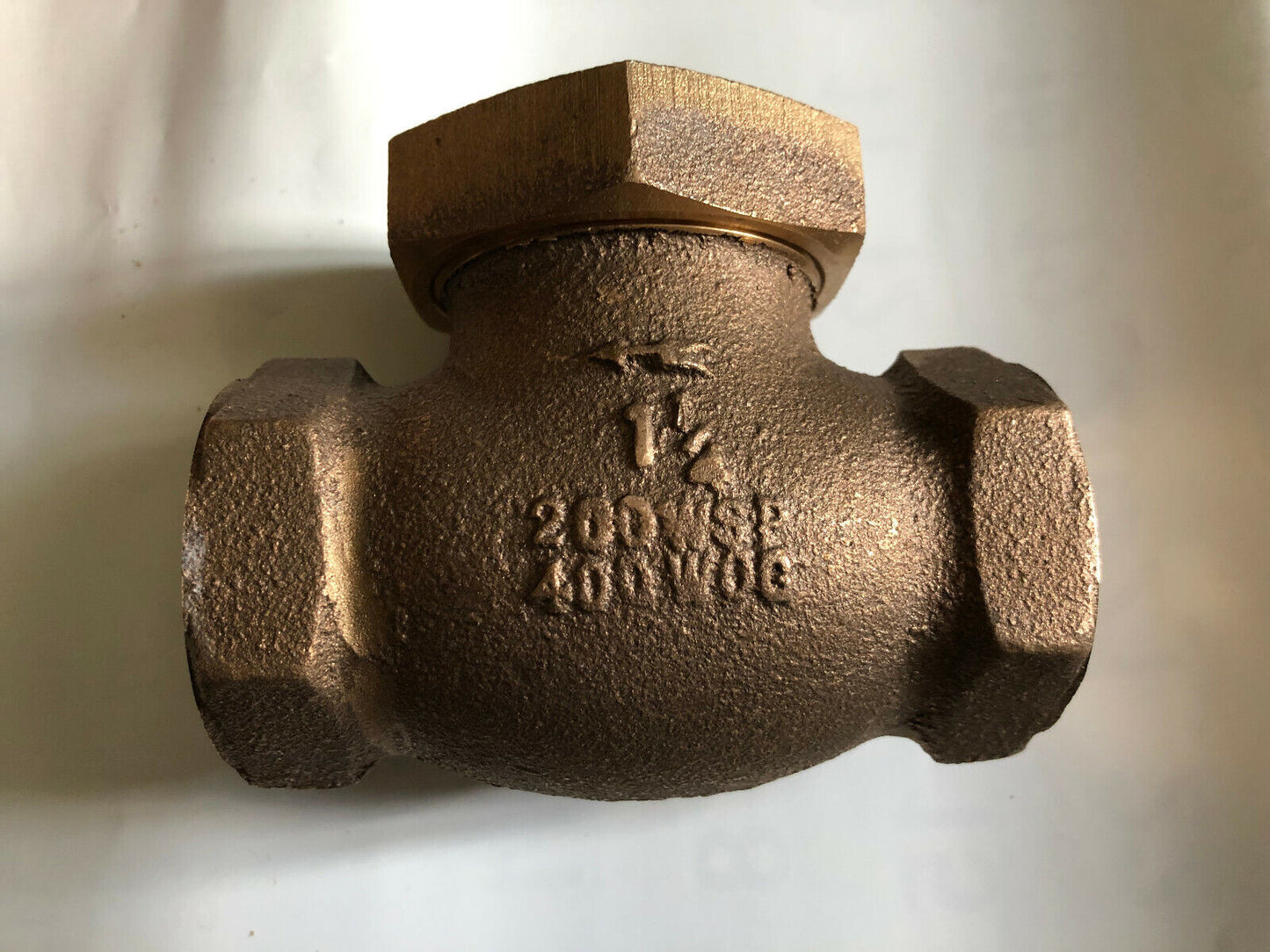 1-1/4" Npt United Brass Randleman Spring Lift Check Valve Live Steam 200 Wsp,400