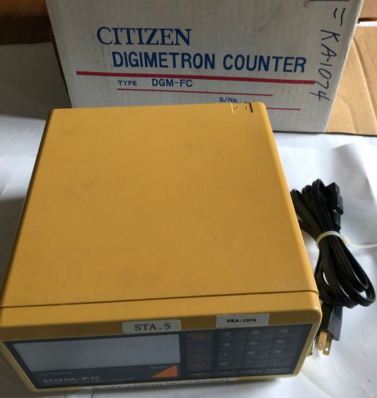 Citizen Dgm-Fc Digimetron Flexible Counter,Ay