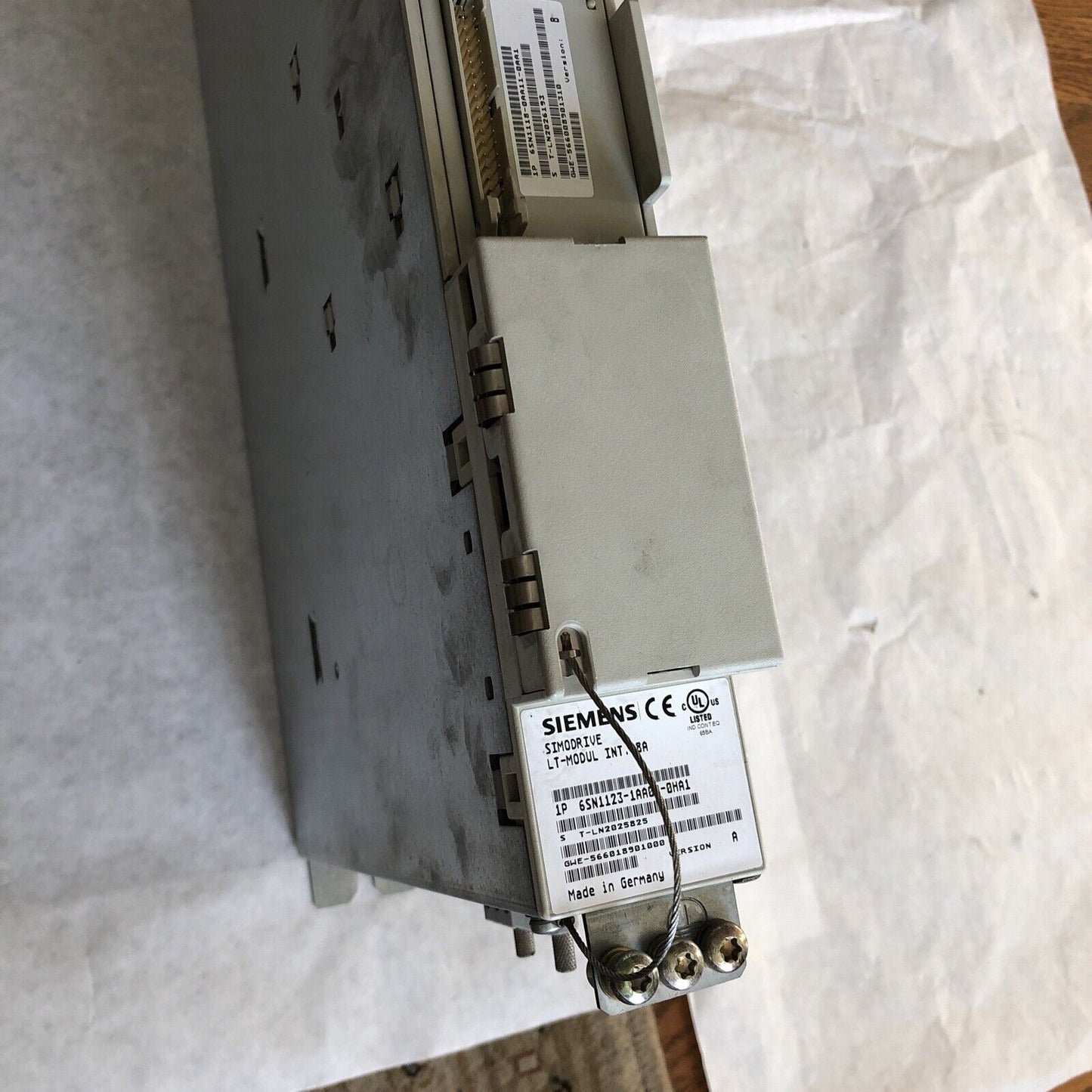 (Excellent) Siemens 6Sn1123-1Aa00-0Ha1 Simodrive Lt-Module 6Sn1118-0Aa11-0Aa1,Eb