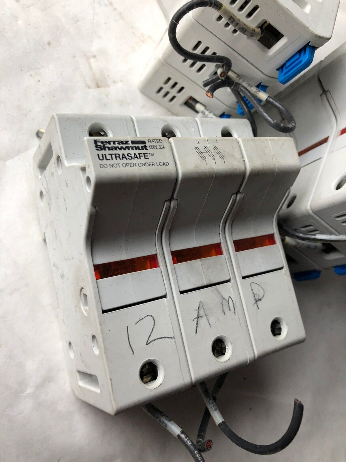 Lot 3 Ferraz Shawmut Us3j3i K214967 30A Ultrasafe Plc Controller,Hc