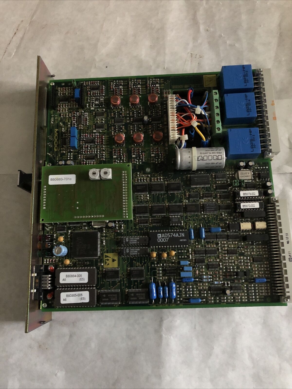 Moog T161-902 A-10-E5-2-9A Servo T161 Controller B48359-004 Rev C ,Ed
