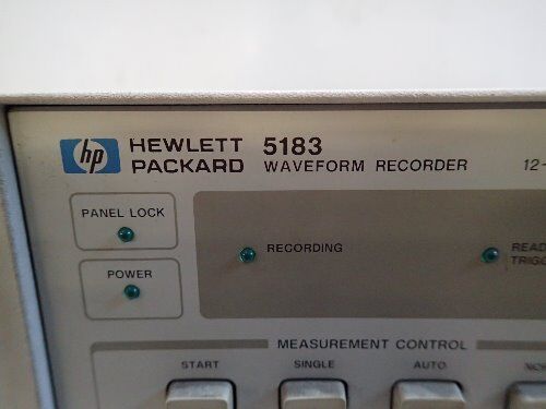 Hewlett Packard Hp 5183,Hp Waveform Recorder,Ek