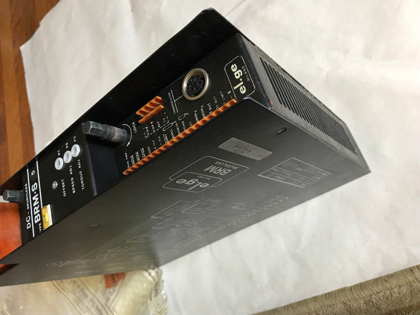 El.Ge Brm Type Brm-S5 Servo Drive,Elge Brm-S Dc Brushless,S5,Sd