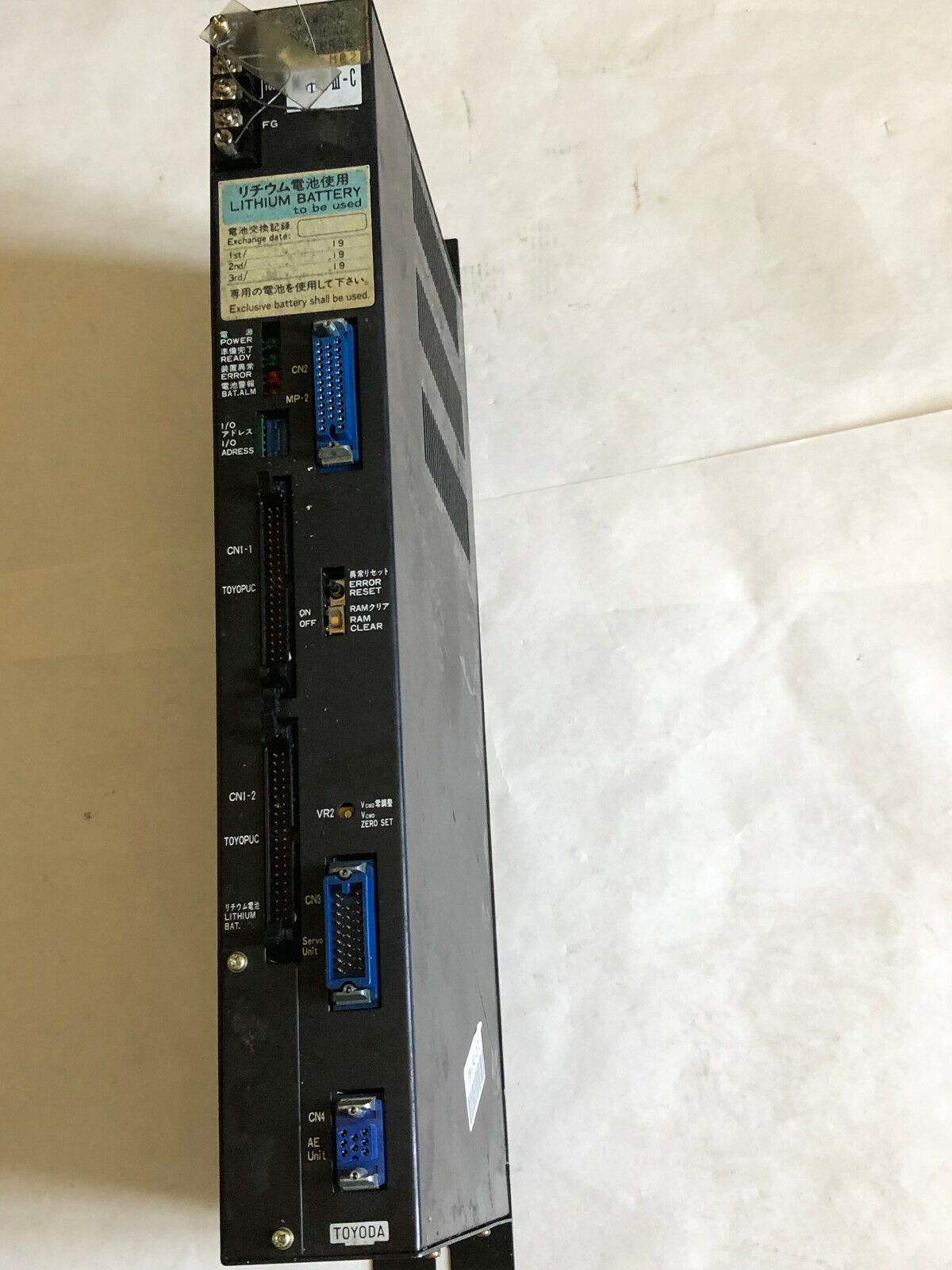 Toyoda Mc180iii-C Cnc Servo Controller Ac 100V, R-Work 250Amp2,Ch