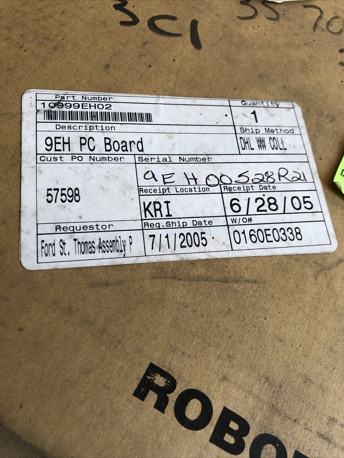 New Kawasaki 10999Eh02,Kawasaki 9Eh-32,9Eh005282 Robot,Omron Xc2a 6412 8900,Eb