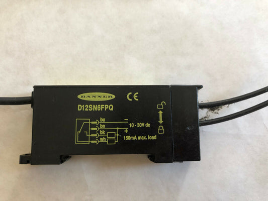 Banner D12sn6fpq Logic Module Sensor Switch,Eg