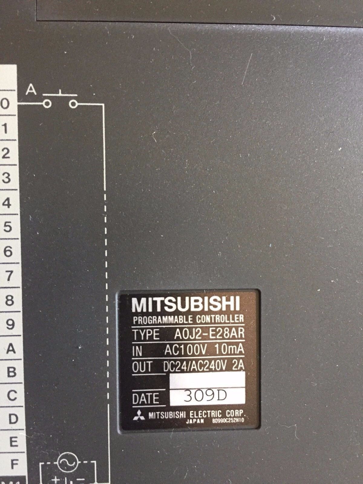 New Mitsubishi A0j2-E28ar Melsec Mitsubishi Aoj2e28ar Programmable Control,By,Eb