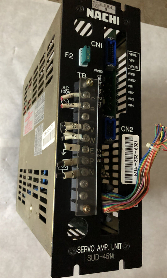 Nachi Sud451a,Sud-451-A ,Nachi Fujikoshi Sud-451A,8604  Servo Amp Unit,Be