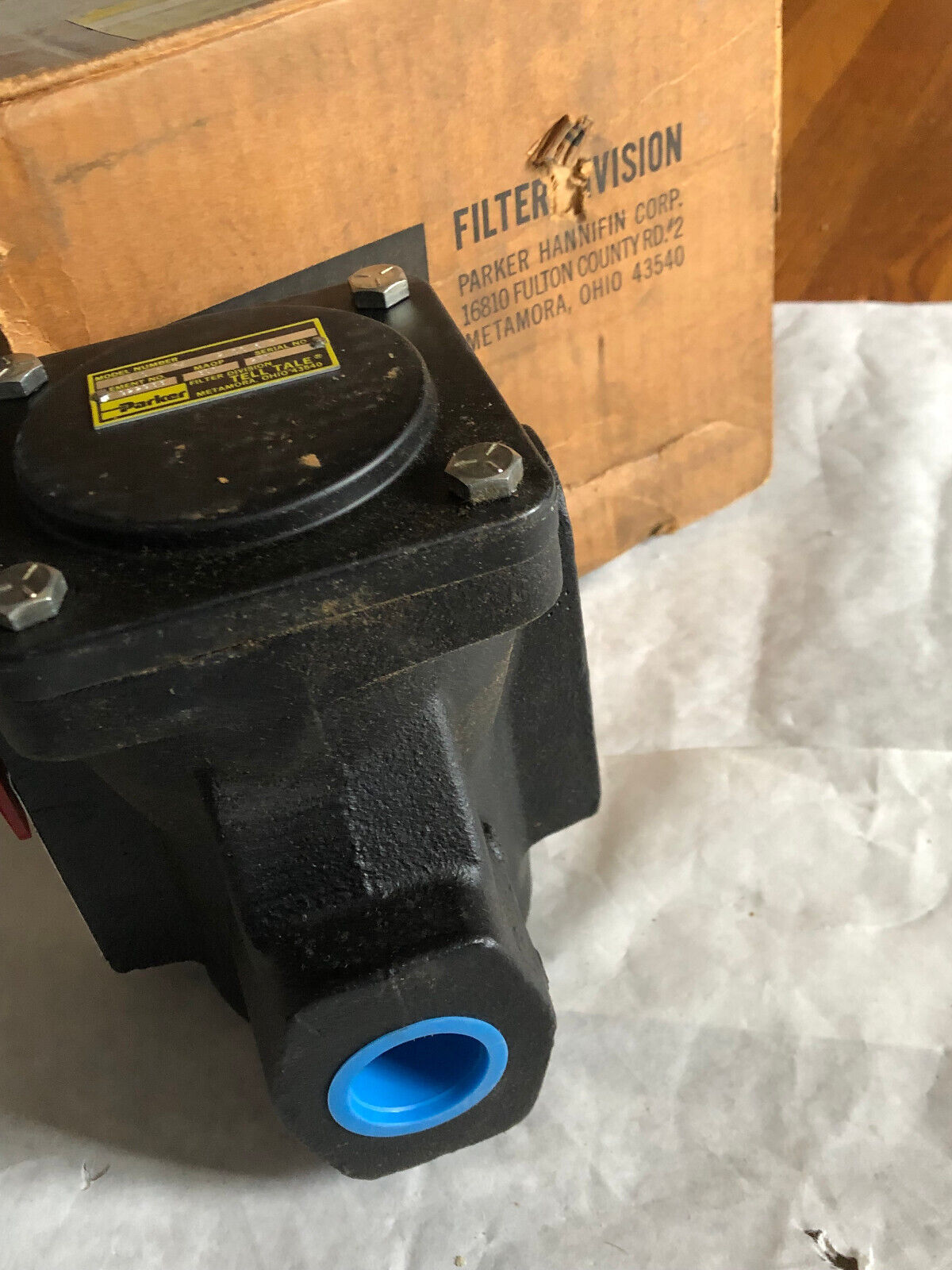 Parker Hannifin F310 S 74W M 2 Cc 6 7 Hydraulic Filter,922933,300,F310s74w M2,Bs