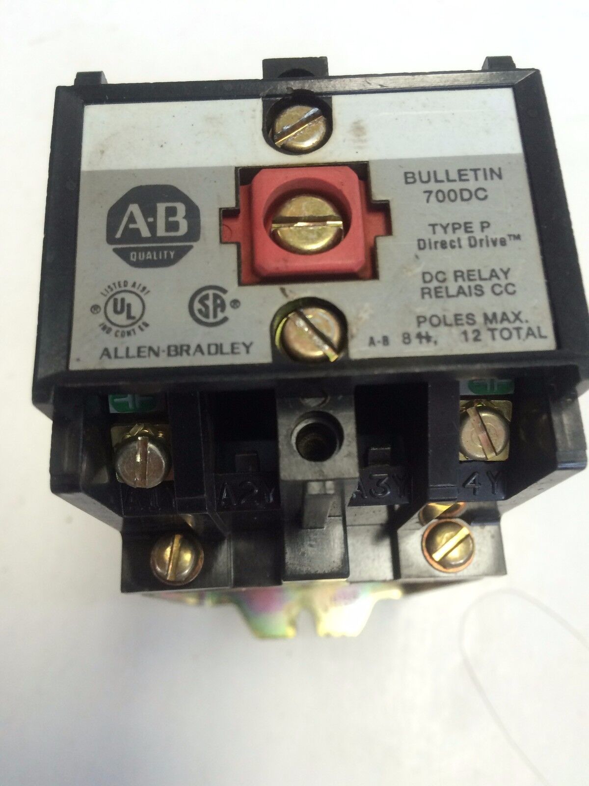 Allen Bradley 700Dc-P200z24 A,700Dc Control Relay 24V Coil Type P, Eb