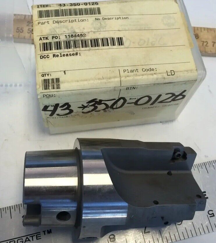 New K31047-01 Mt82506/43-350-0126 Hsk-A-63 Boring Toolholder, Mapal,Ez