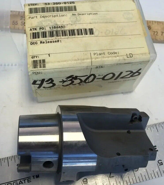 New K31047-01 Mt82506/43-350-0126 Hsk-A-63 Boring Toolholder, Mapal,Ez